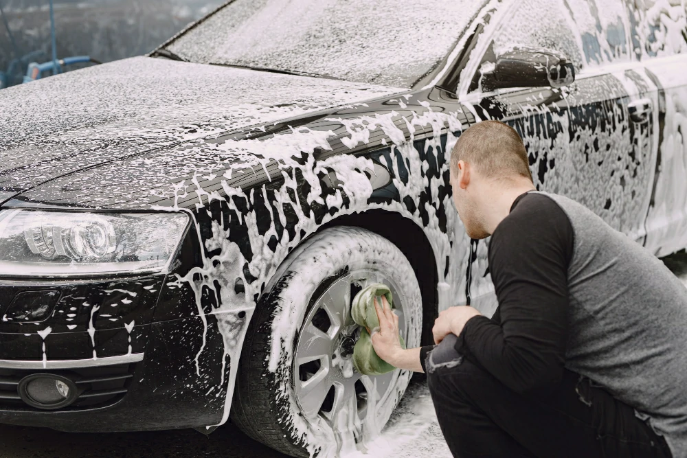 injury car wash slip